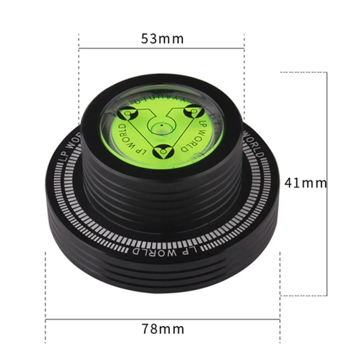 LP Player Disc Stabilizer 50Hz LP Vinyl Plattenspieler Plattenspieler Stabilisator mit