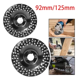 Disque de meule en bois pour meuleuses d'angle, disque de meulage en saillie, travail de calcul, ponçage, outil converasif à distance, 92mm, 125mm