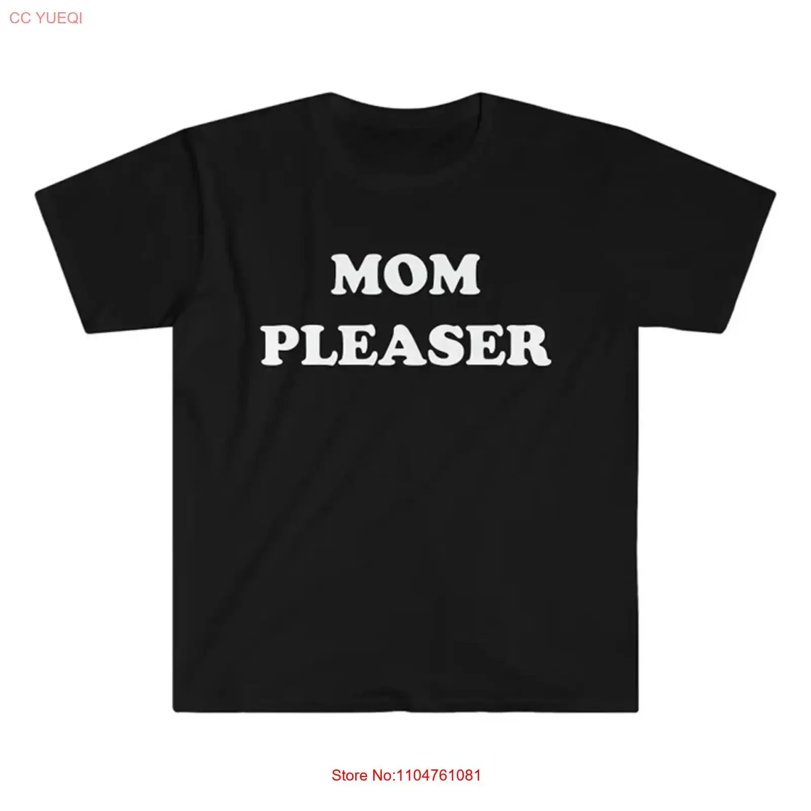 Camiseta Mom Pleaser con Frase Divertida, Ofensiva y Atrevida, Estilo Vintage Lavado, Streetwear Elástico, Cómodo, Gráfico de Moda, Suave