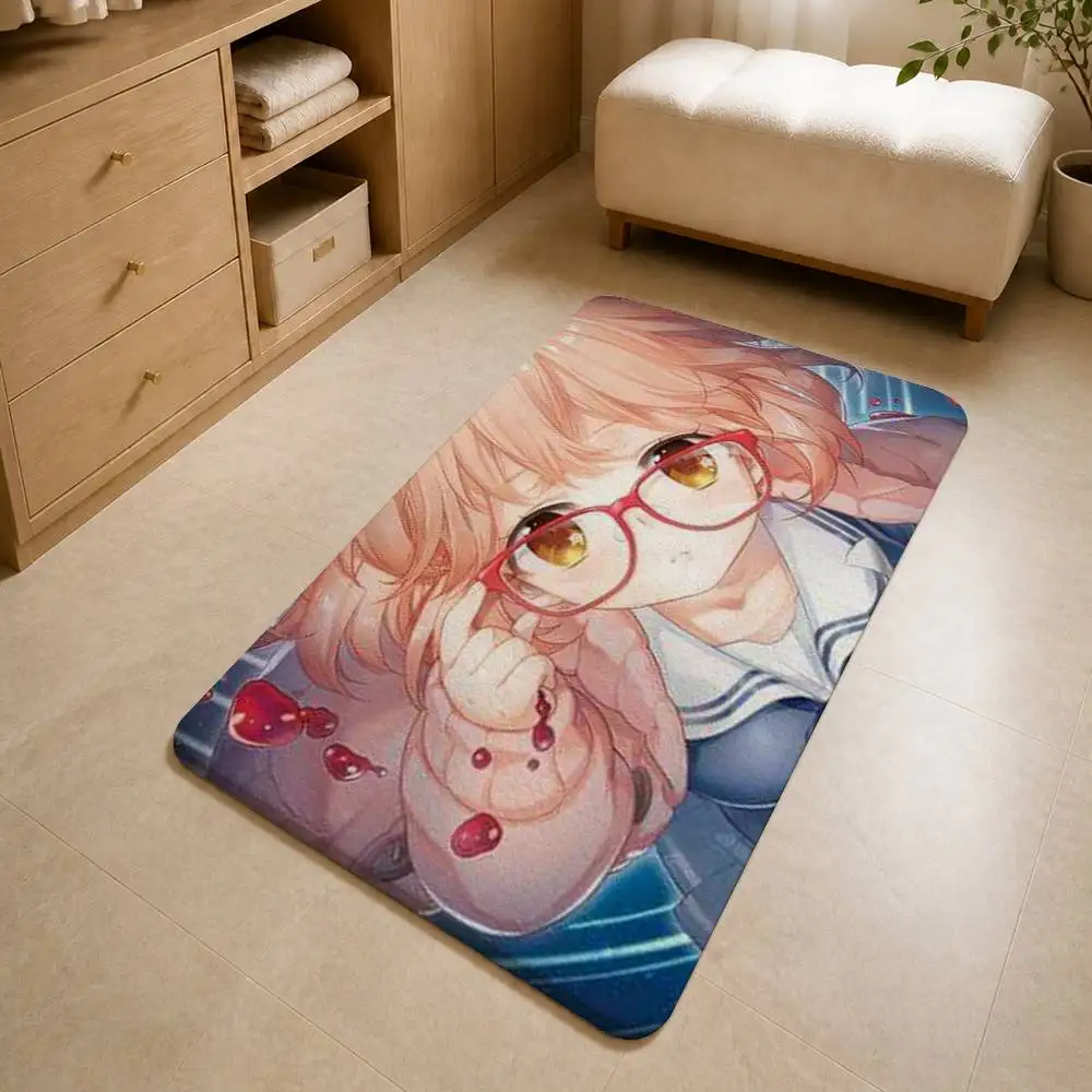Beyond the Boundary Pattern Soft Washable Non-Slip Doormat for Indoor and Outdoor Home Decor 4
