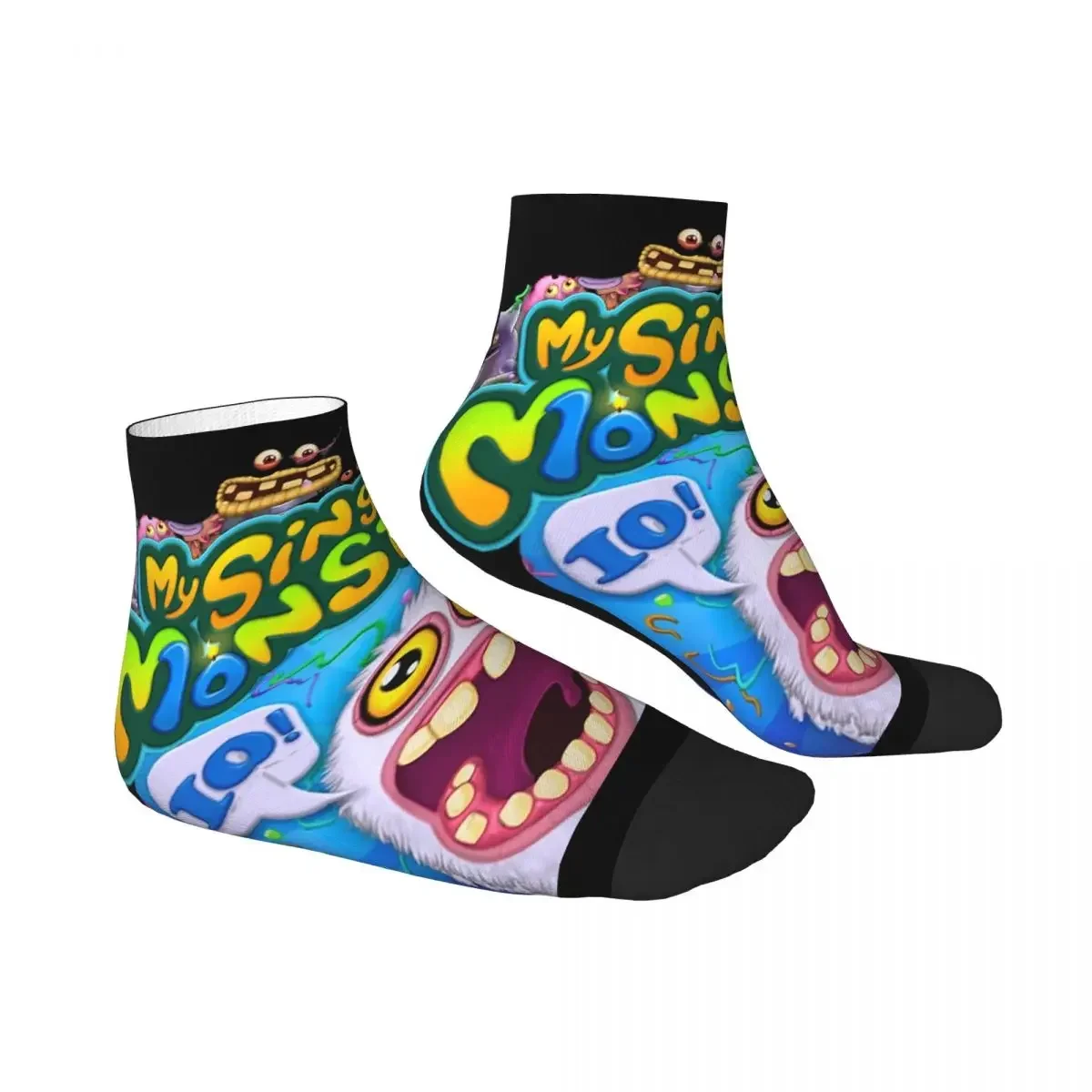 Wubbox My Singing Monsters Socks Harajuku Super Soft Stockings All Season Socks Accessories for Man's Woman's Gifts