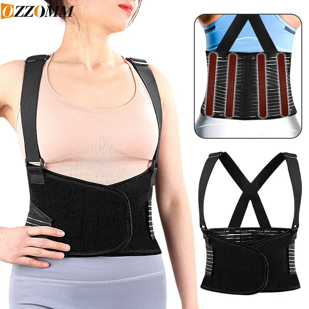 1PCS Back Brace for Heavy Lifting,Ultra-thin Mesh Fabric,Back Brace for Posture Men Women,Perfect for Work Outdoor Running Sport