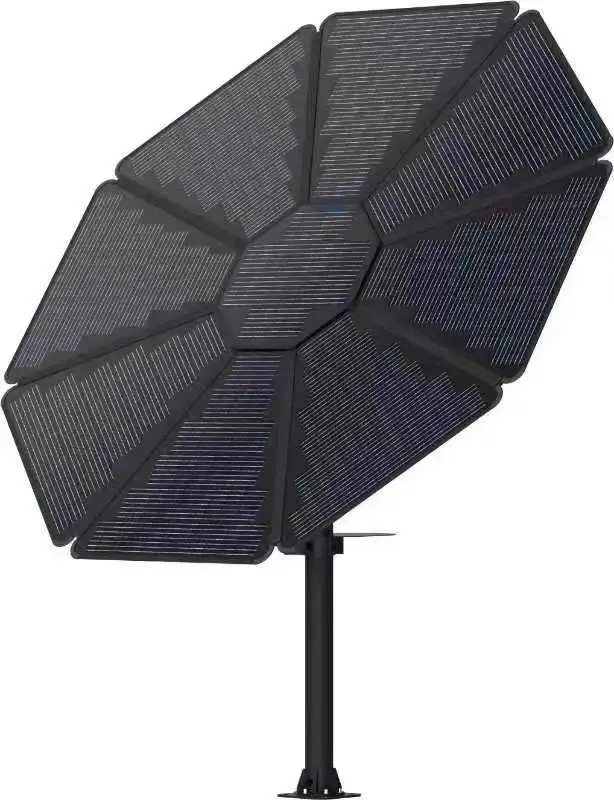 Hot Sale Sunflower 1000W PV On Grid Solar Panel System for Home Set Garden WIFI Solar Tracker portable pv system