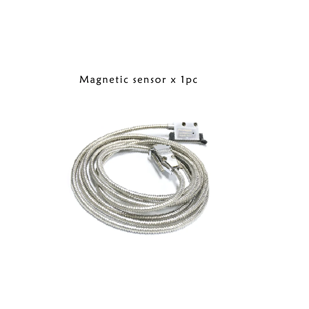 High Accuracy 1um Magnetic Sensor 5V-24V 2+2mm Tape Strip 0.001mm Magnet Encoder with 3 Meter Cable