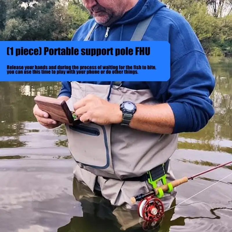 R6FE الصيد رود الراحة النشرات السريعة الصيد رود استقرار أداة تحرر تصاعد التآكل مقاومة الصيد قضيب استقرار