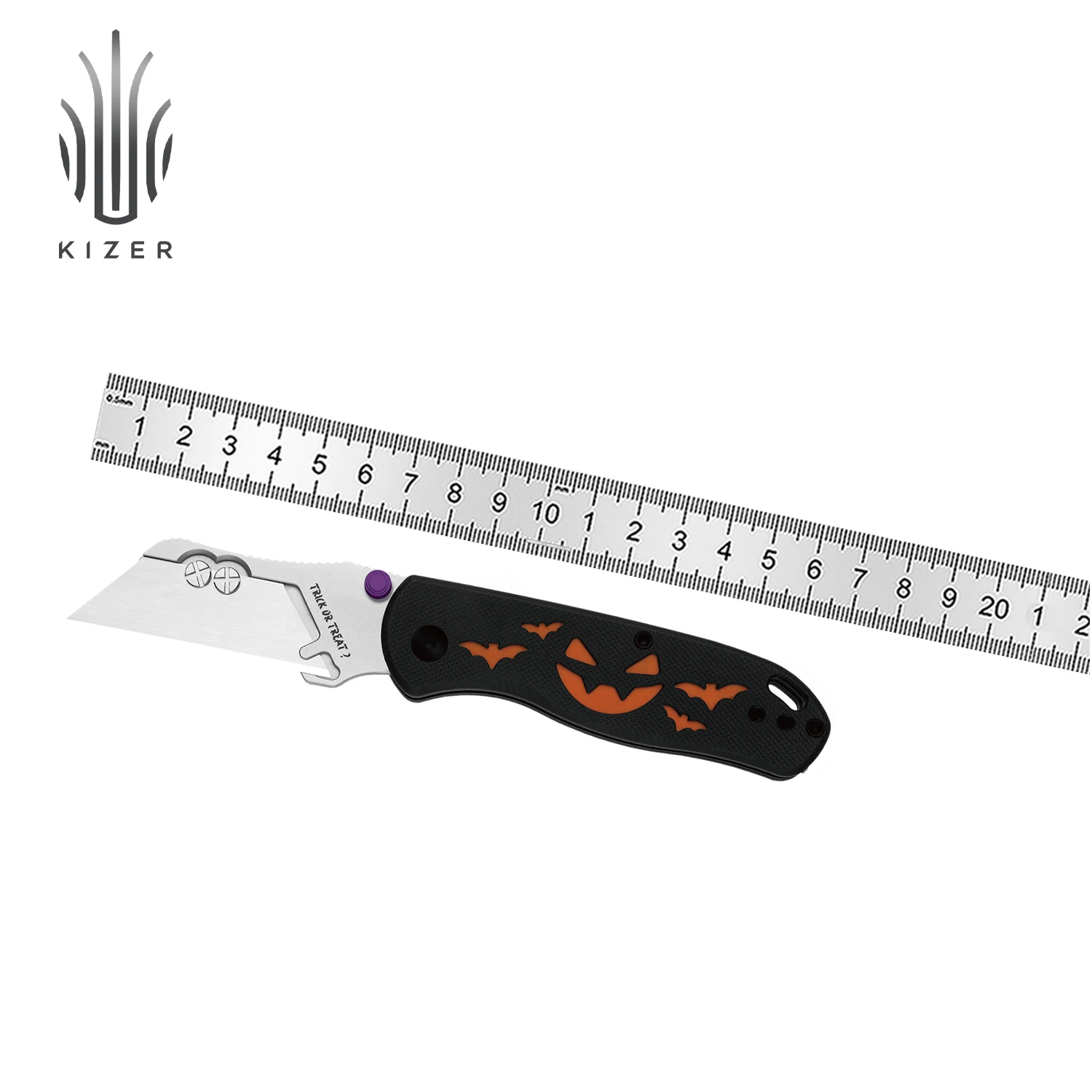 

Kizer Folding Pocket Knife Uti Bear 1 V3619JHW1/V3619JHW2 G10/Acrylic 2025 New EDC Tools Knives