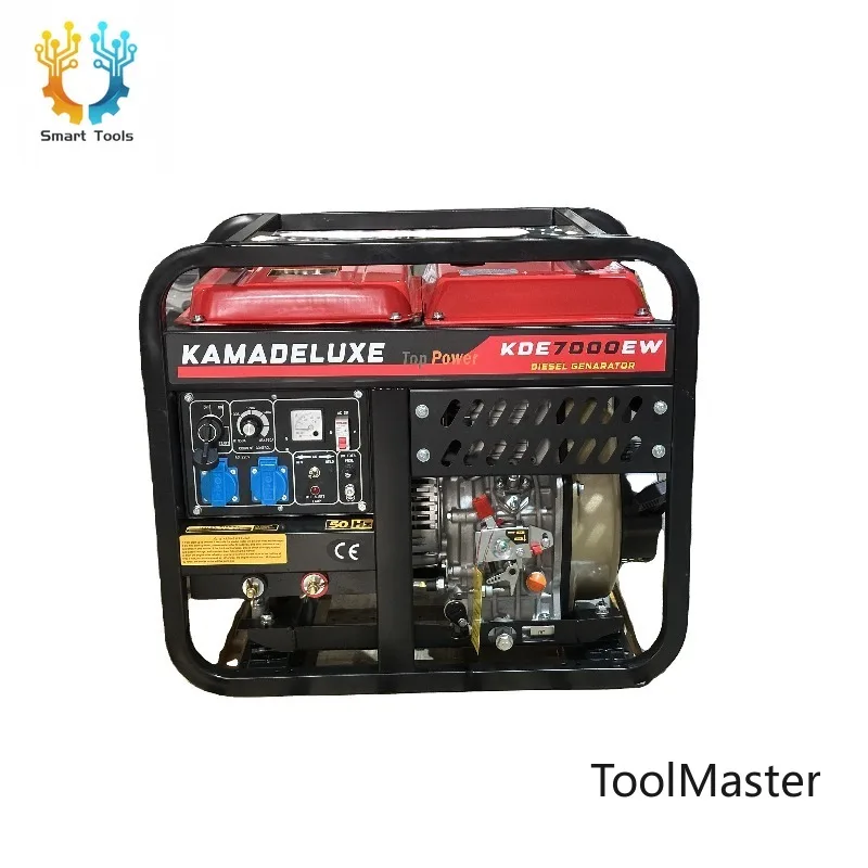 

[Hot Sale] Factory Priced Electric Welding Generators 5KW 190A Adjustable Current 50HZ 220V Portable ATS Silent Type