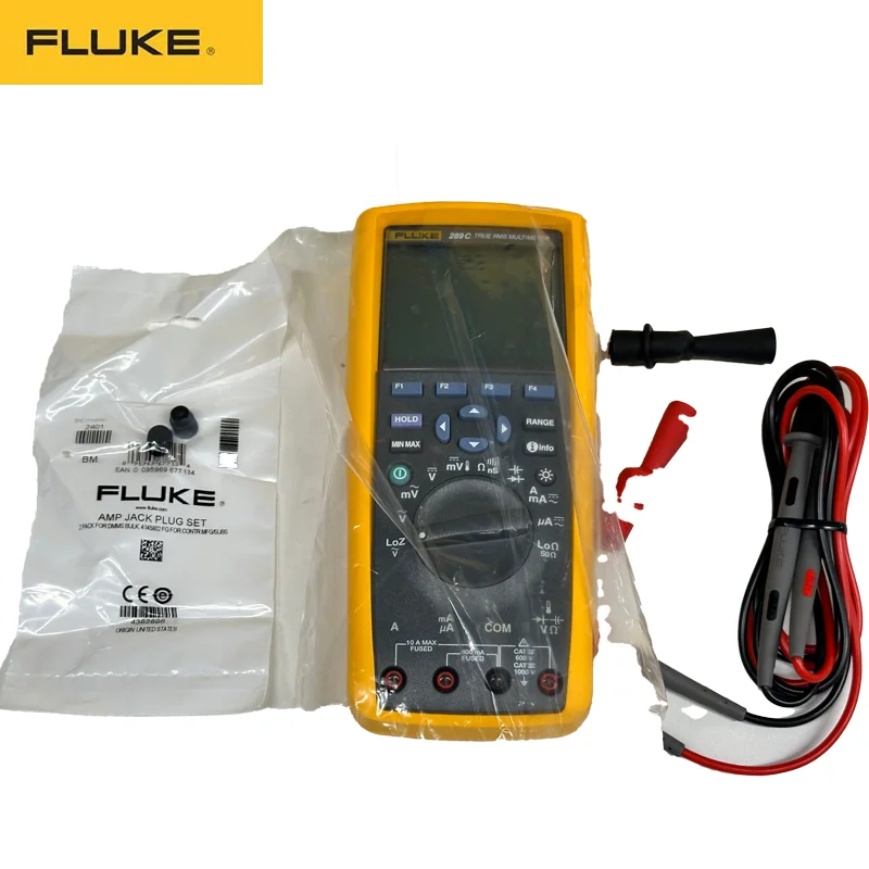 FLUKE 287C/289C Digital Automatic Multimeter Professional AC/DC Auto Range Digital Tester Voltage Current Multimeter