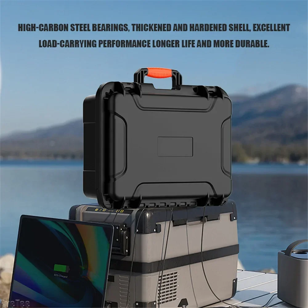 Hard Shell Waterproof Empty Portable Storage Case for Camera Repair Tools, Test Instruments Travel Protective Briefcase