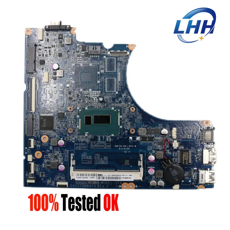 

DA0ST6MB6E0 Mainboard for Lenovo Ideapad Flex 15 Laptop Motherboard with 2955U CPU UMA Full Test