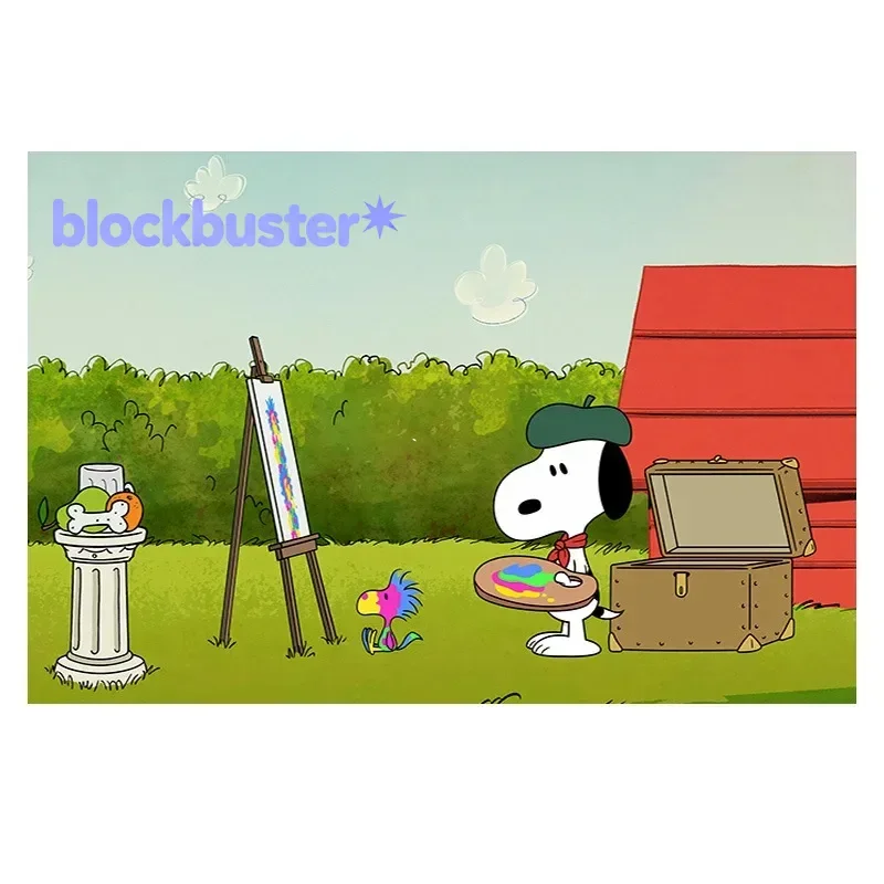 Kit DIY Pintura de Diamantes Snoopy, Arte de Dibujos Animados, Decoración de Pared para Dormitorio y Habitación Bonita, Dispon