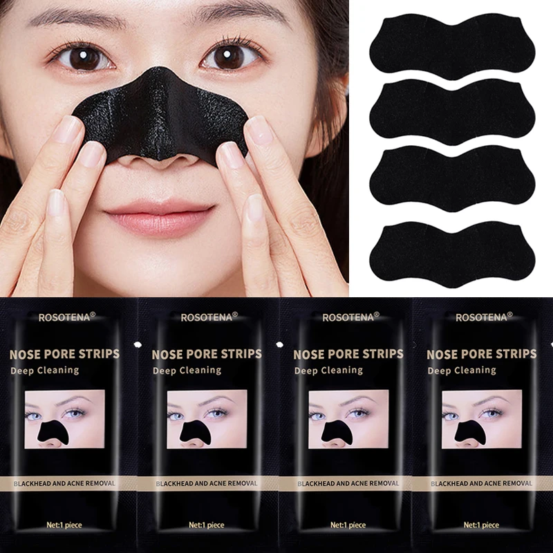 

1/5pcs Peel Off Nose Blackhead Remover Masks Skin Care Deep Cleansing Blackhead Patch Shrink Black Dots Pore Acne Clean Strips