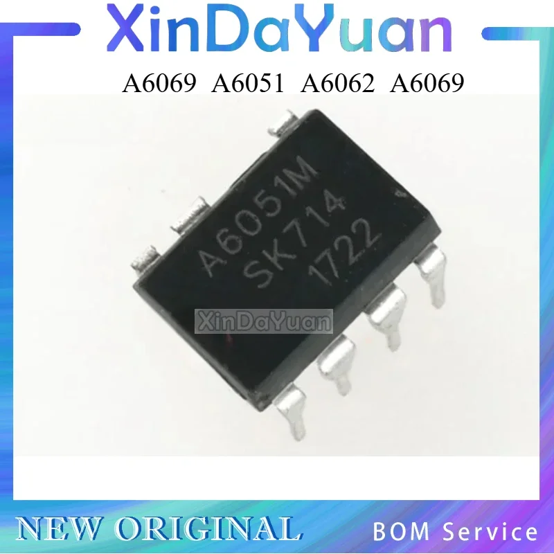 5 pcs  STR-A6069H  A6051 A6062 DIP-7