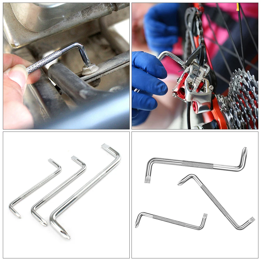 3 個 Z 型ドライバーセット炭素鋼オフセットダブルヘッド 90 度角度ハンドツールマイナス角タイトスペース