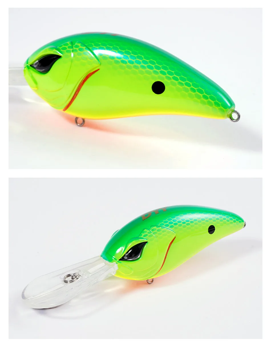 Dyy 8cm 30,5g Deep Diving Kurbel köder Minnow Angel köder langsam schwimmender Wobbler künstlicher harter Köder für Bass Hecht Angel köder – Detail 9