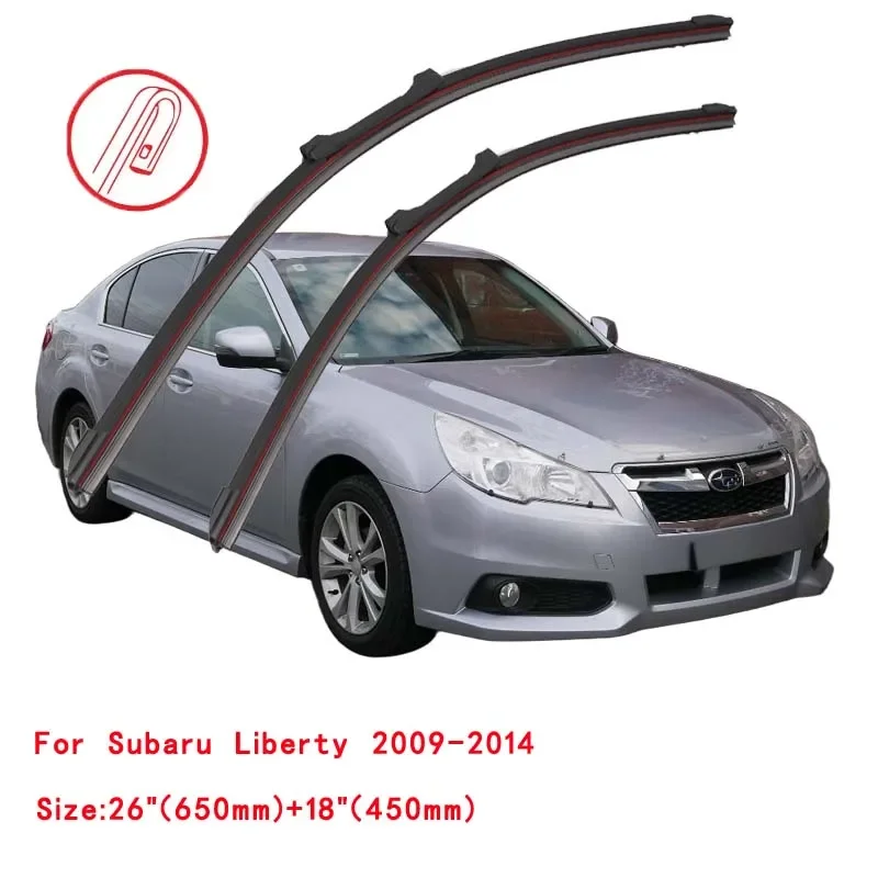 For SUBARU LIBERTY V BM BR 2009 2011 2013 2019 2021 2023 Windscreen Windshield Brushes Accessories Front Washer Car Wiper Blade 2