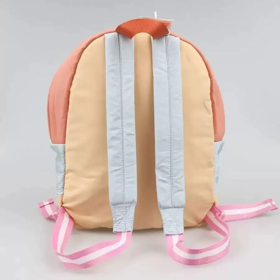 Minnie Mouse de dibujos animados de Disney, nueva mochila para niños, mochila escolar, bolso de hombro bonito para niñas y niños