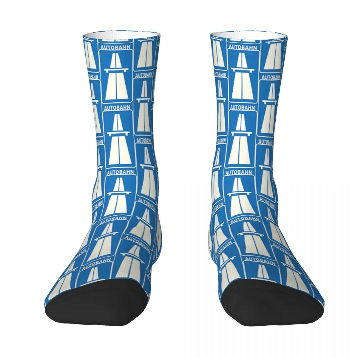Autobahn Socken Socken Männer Frauen Polyester Strümpfe anpassbares Design