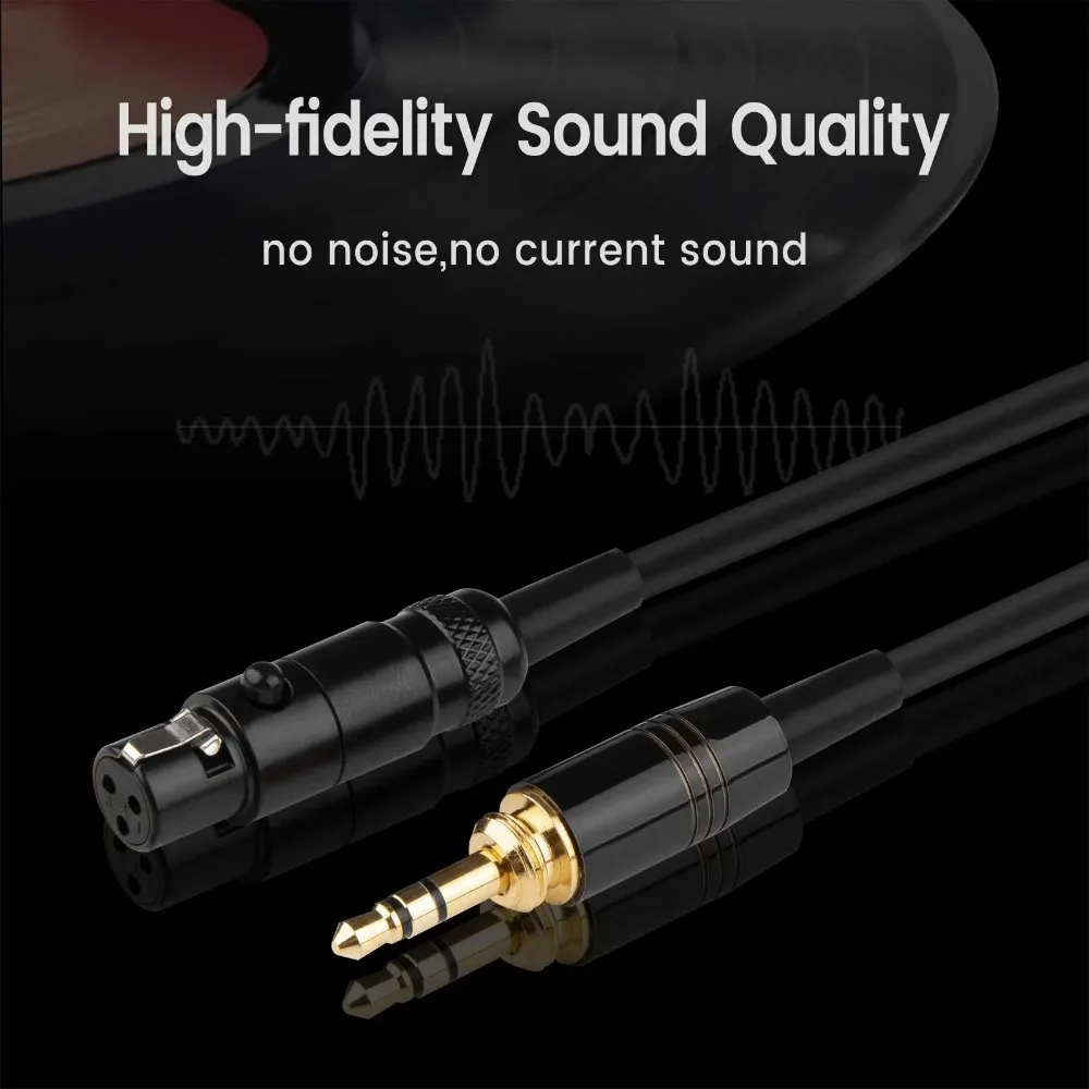 6,35 мм пружинный спиральный сменный стерео аудио кабель удлинитель музыкальный шнур провод для наушников Furutech ADL H118 H128