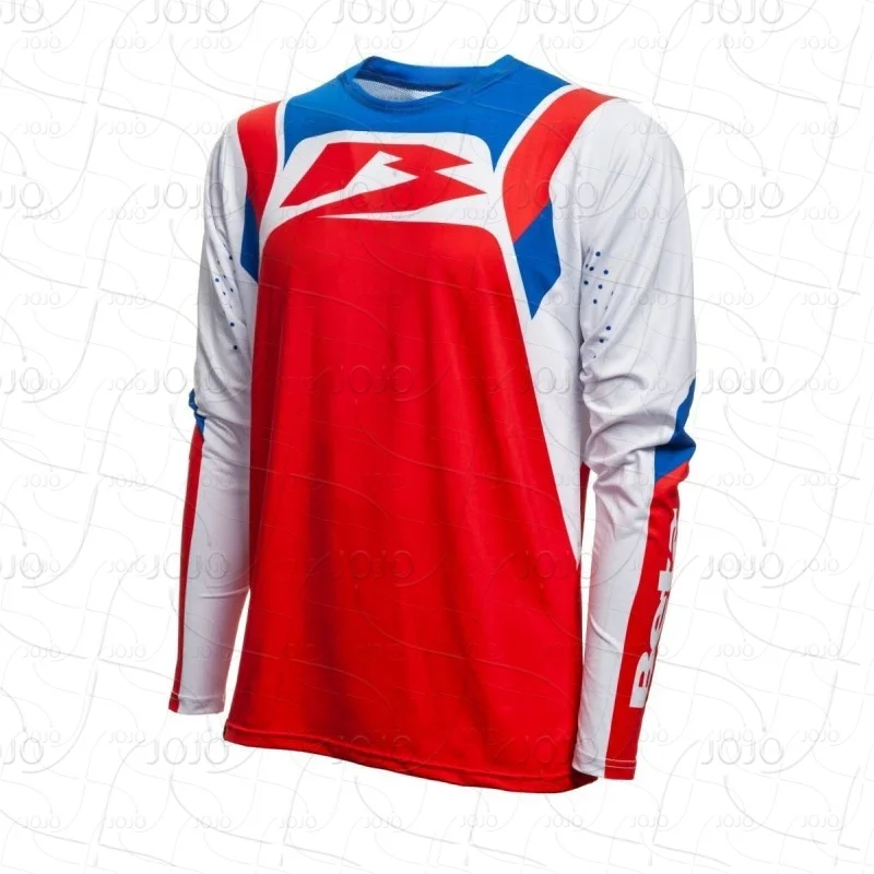

Real BMX Motorcycle Jersey Downhill Mountain Bike MTB Shirts Off Road DH Motorcycle Jersey Motocross Sport Wear Clothing Bike