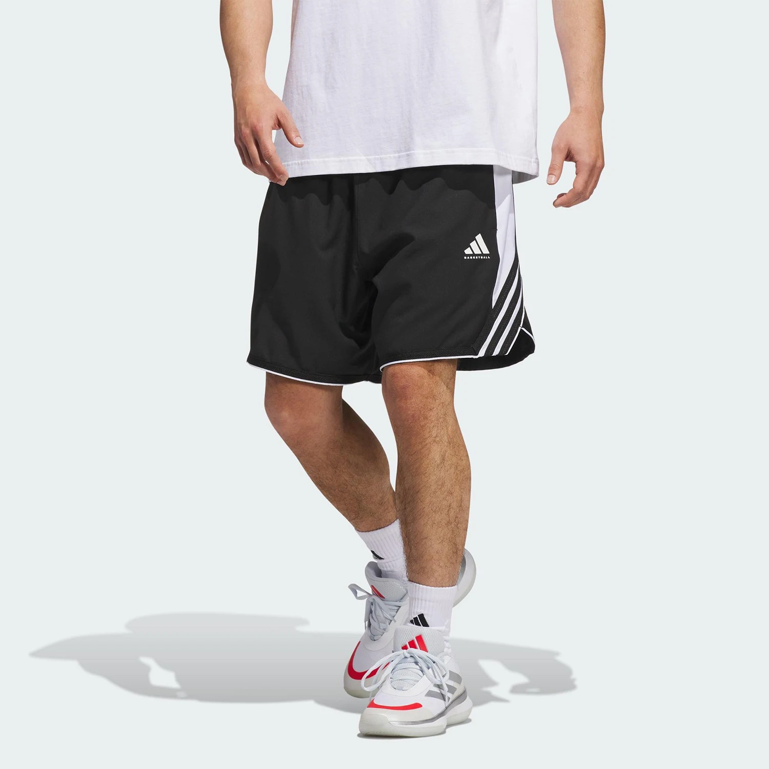 

Adidas 2025 Summer Men's Basketball Loose Sport Shorts JX6381