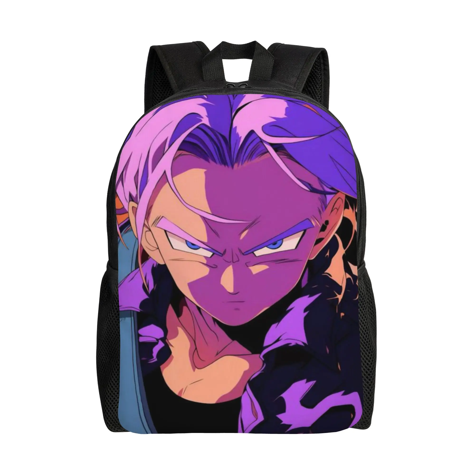 

Back to school season Super Quality Lavender Hair Anime Swordsman Rucksack Trunks Couple Backpack