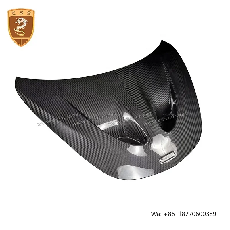 KQX Car Parts Carbon Fiber Car Engine Hood for Mclaren 540C-570S 600LT Modification P1 Style