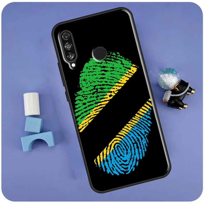 Tanzania National Flag Case For Huawei Nova 11i 8i 3i 9 10 SE 11 Pro 5T Y60 Y61 Y70 Y90 Y91 P20 P30 P40 Lite Cover