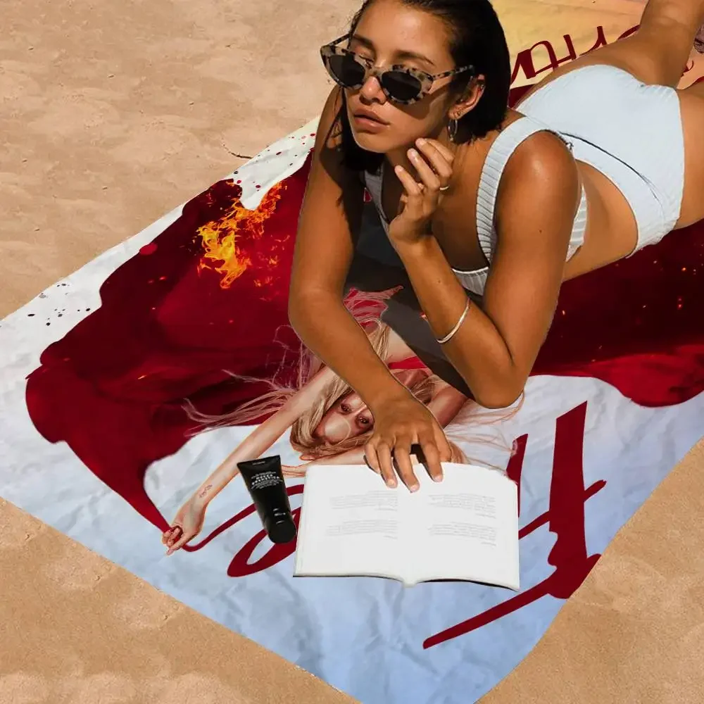 B-Britney S-Spears Beach Towel Colorful Bath Towels For Girl Microfiber Quick Dry Custom Sand Free Beach Yoga Spa Gym Pool