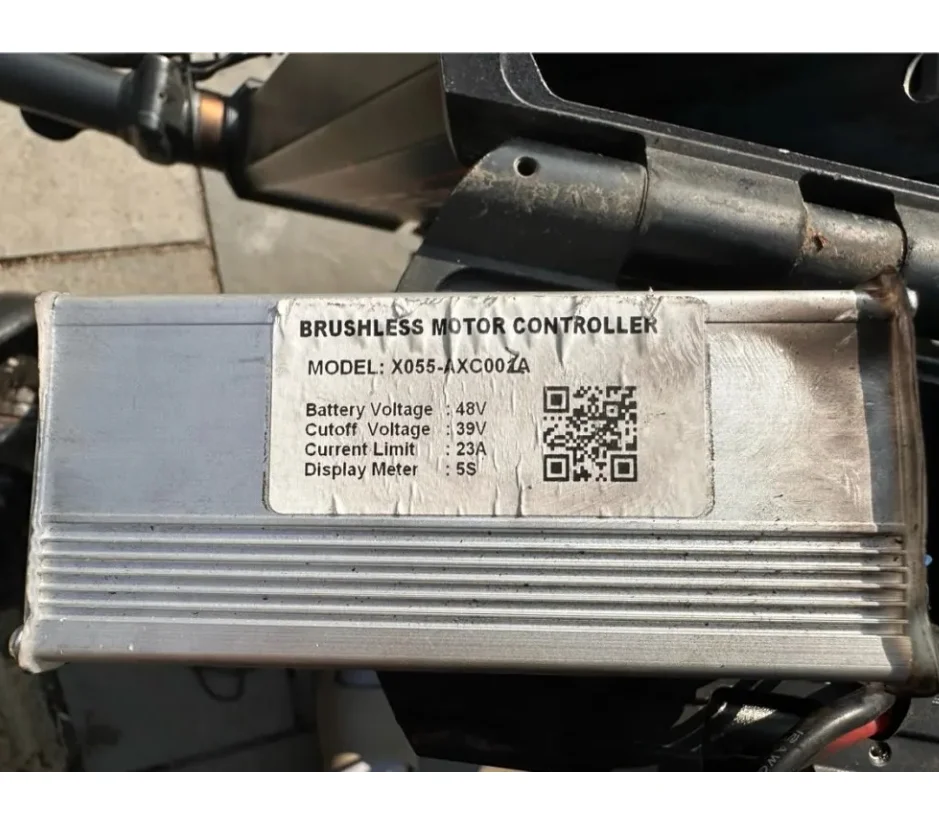 

X055-AXC001A (customized) BRUSHLESS MOTOR CONTROLLER 48V 23A Updated Parts ENGWE Electric Bicycle Kits