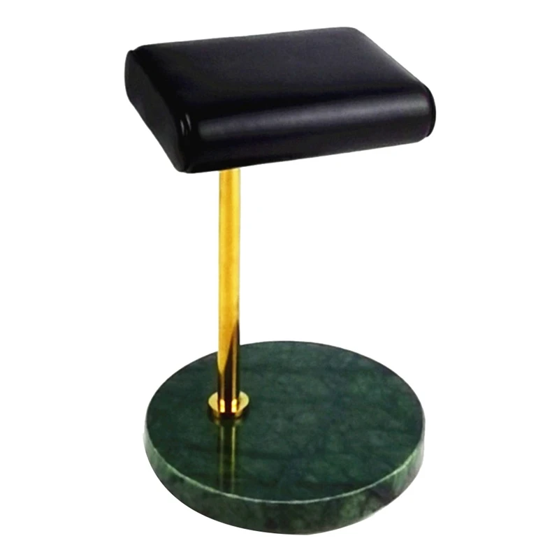 Green Marble Base Watch Stand Metal Rod Watch Display Props Bracelet Display Stand Jewelry Stand Shoot Props