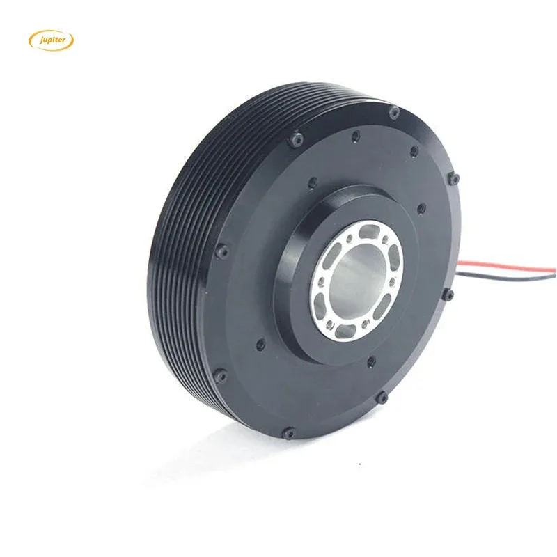 Jupiter Custom 24V PTZ Gimbal Motors Permanent Magnet Brushless DC Outer Rotor DC Motor with Encoder for Robot Application