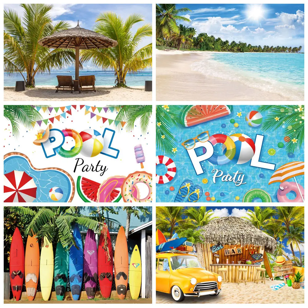 pano-de-fundo-para-festa-de-aniversario-piscina-de-verao-havai-praia-tropical-piscina-frutas-melancia-coqueiro-foto-decoracao-de-fundo