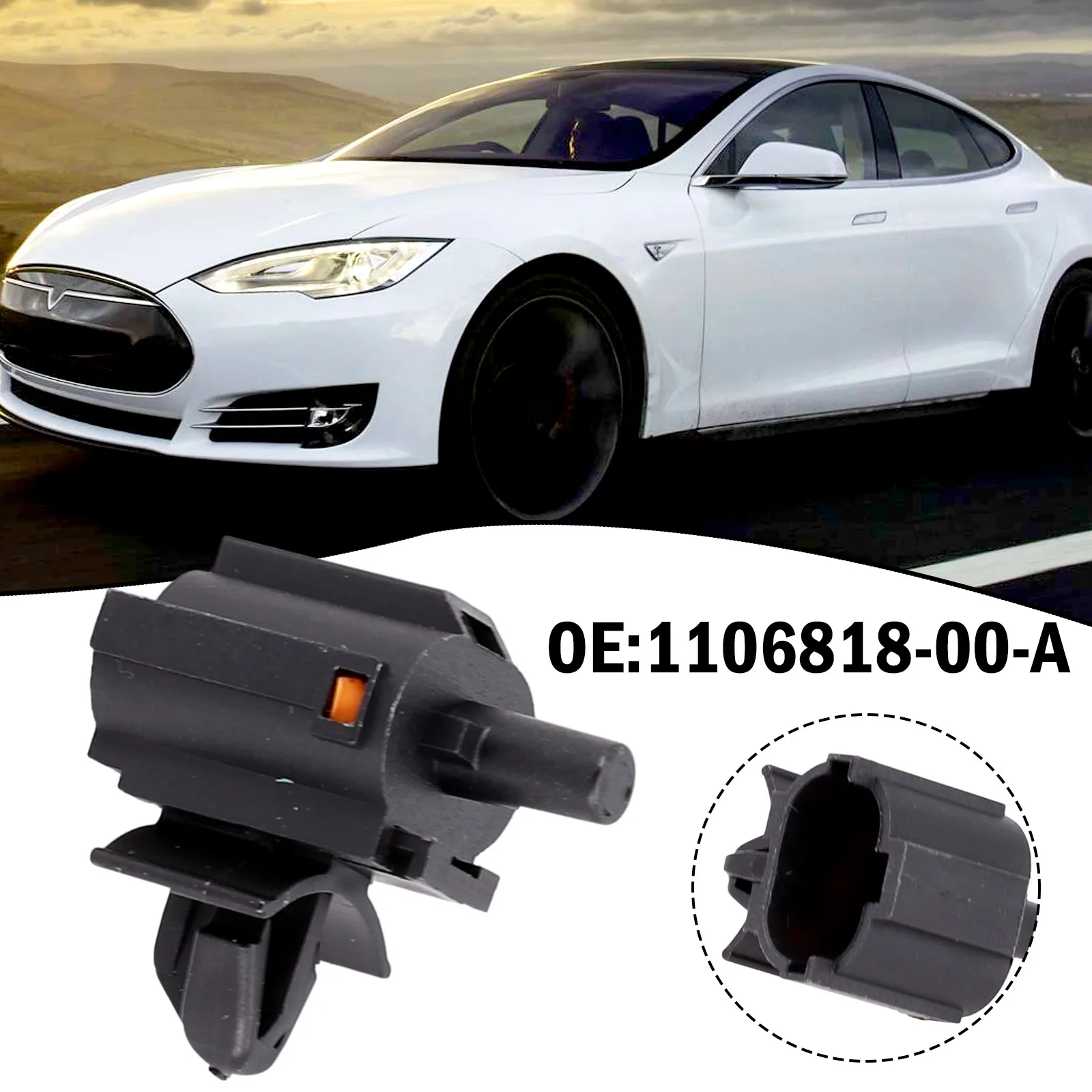 Electric Vehicle 1*Temperature Sensor For Tesla MODEL 3/Y 2017 For Tesla MODEL 3/Y 2023 New High Quality Durable