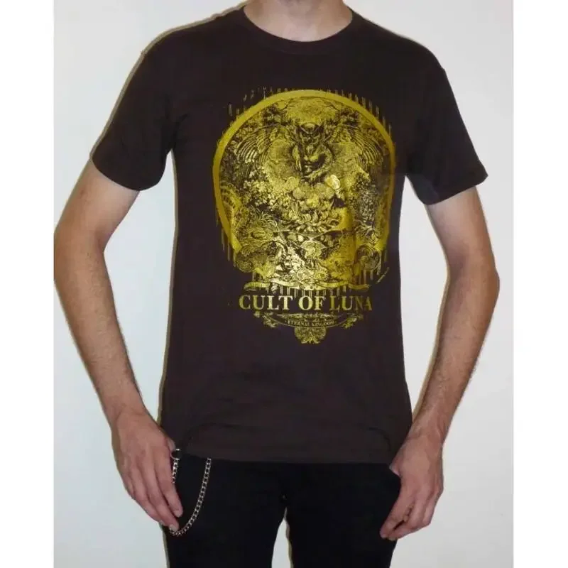 T-shirt marron Cult Of Luna Eternal Kingdom, nouveau t-shirt officiel, nouvelle collection, salut au-delà