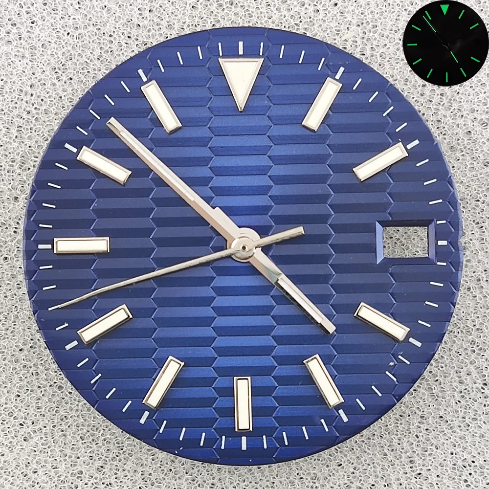Quadrante dell'orologio da 28.5mm adatto per accessori per la modifica del movimento NH35 NH36 28.5 finestra del calendario singolo