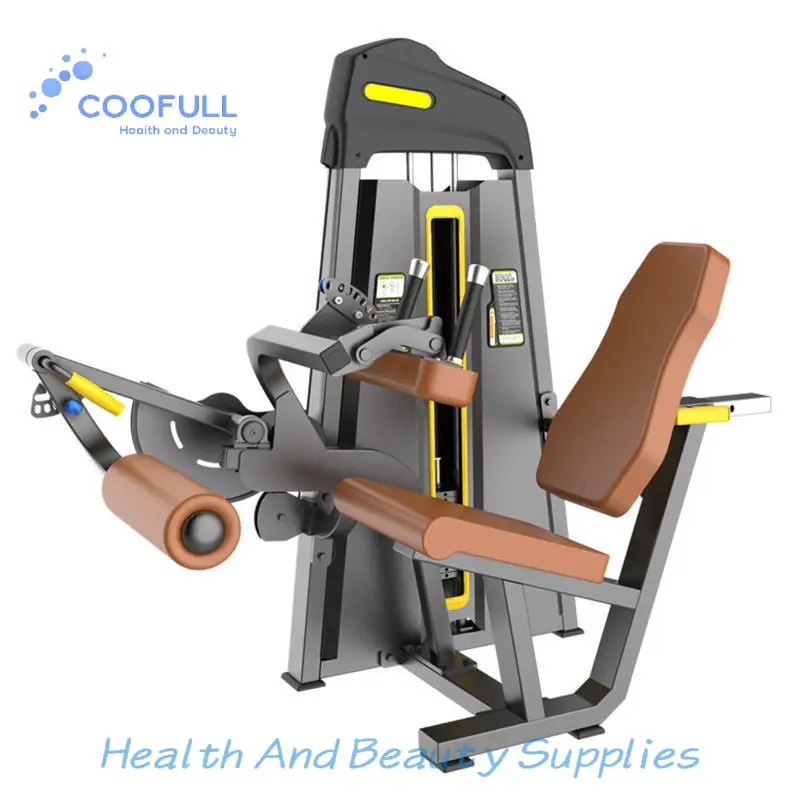 Coofull Commercial  Pin Load Dual Functional Gym Equipment Bodybuilding Equipment Leg Extension and Leg Curl Leg Trainer Machine