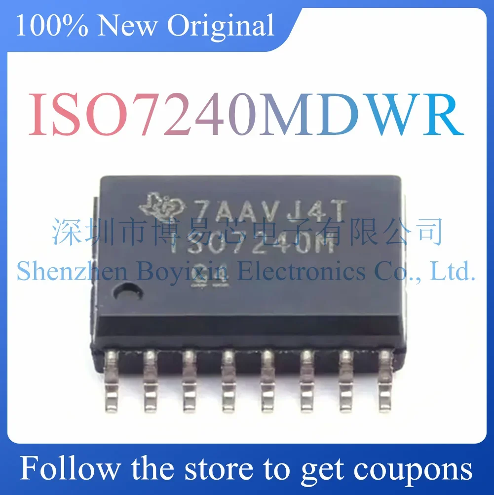 

NEW ISO7240MDWR Original Product Package SOIC-16