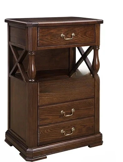 Североамериканский простой сельскохозяйственный американский шкаф для хранения ящиков из массива ясеня