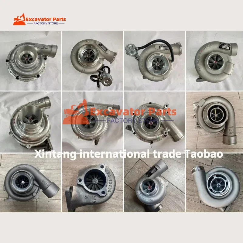 For Hitachi ZAX EX ZAX 470 Isuzu Engine 6WG1 Electrospray 49188-01832Excavator turbocharger Excavator Parts