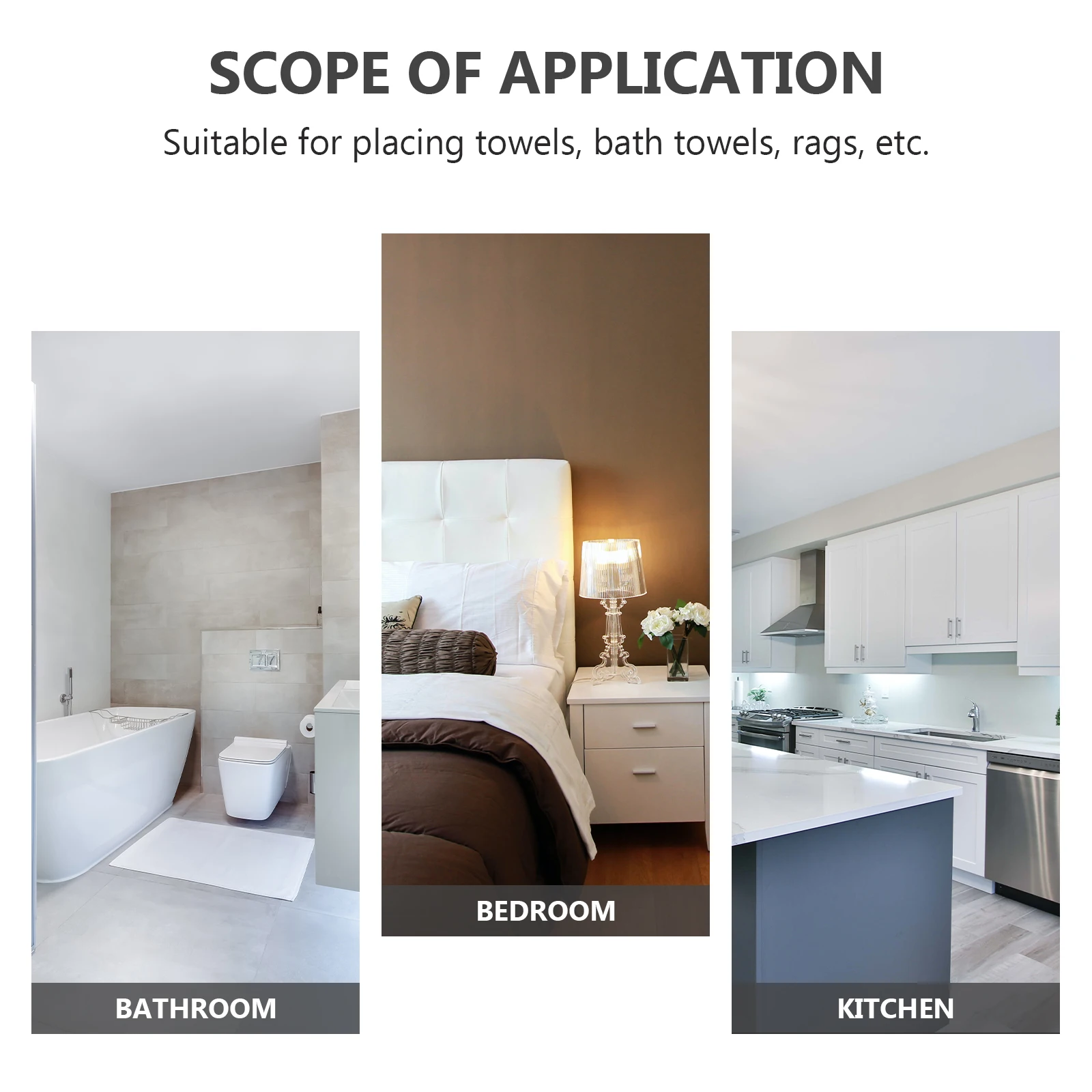 

Stainless Steel Towel Rack No Punch Wall Mounted Swivel Bar Holder Bathroom Kitchen Organizer Double Hook Rotating Crown