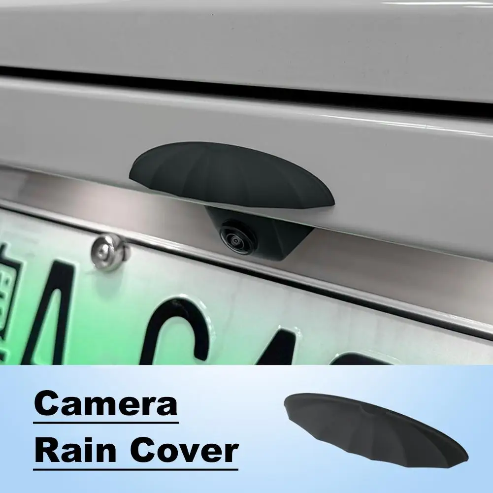 العالمي غطاء الكاميرا الخلفية سيليكون كاميرا الرؤية الخلفية غطاء مقاوم للماء لمعظم السيارات اكسسوارات السيارات M4Q7
