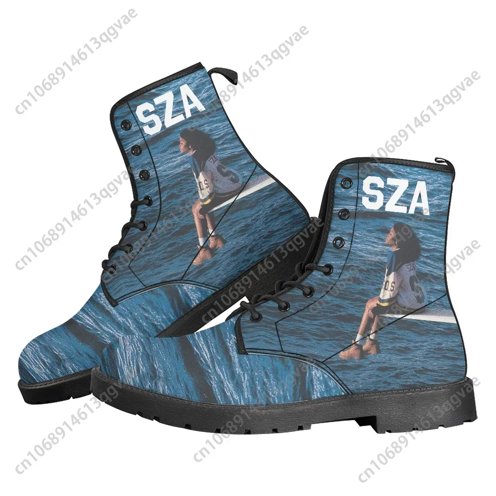 Sza Music American Singer Kill Bill Boots Mens Womens Teenager Shoes Casual Boot Outdoor High Quality Couple Customize Made Shoe