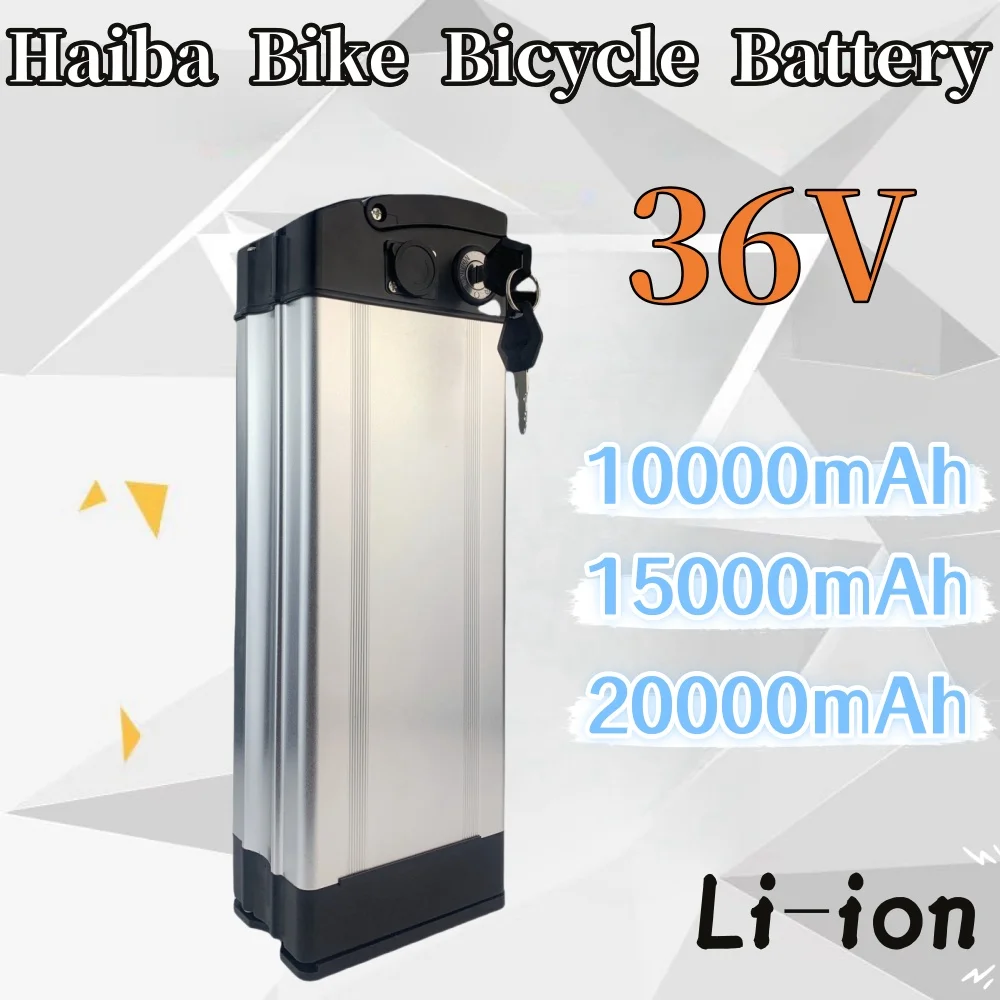 36V Haiba 10Ah 15Ah 20Ah 18650 lithium-ion battery pack, suitable for various electronic devices and transportation equipment