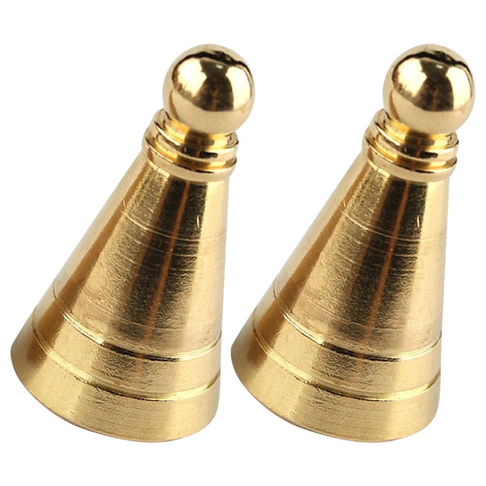 2 Brass Tower Incense Molds Agarwood Powder Making Tools Compact Shaping Moulds Decorative Cone Holders Home Office Use