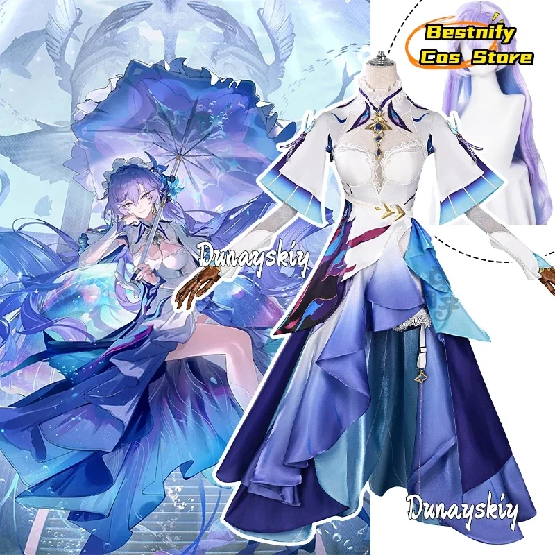 

CosplayNew Character IN STOCK Wuthering Waves Cantarella Cosplay Costume Cantarella Full Set Uniform Anime Outfits Wig Shoes Pro