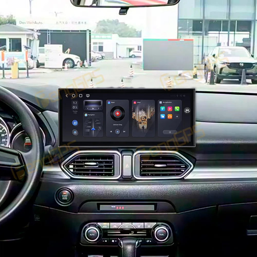 

Сенсорный автомобильный радиоприемник для Mazda 5 2022-2024, Android GPS, мультимедийная система, автомагнитола, стерео-ресивер, головное устройство