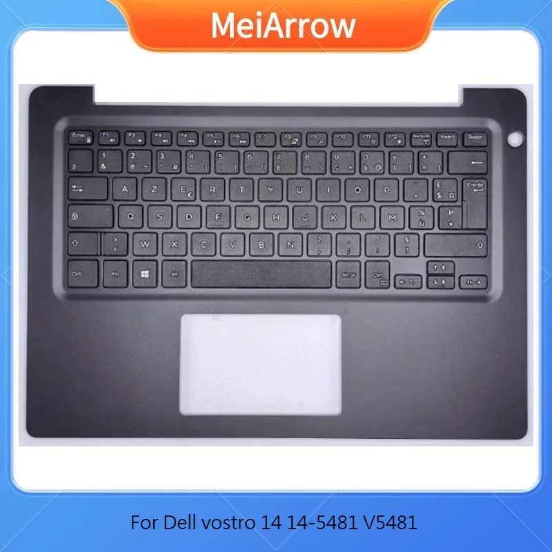 

MEIARROW New/Orig для Dell vostro 14 5000 5481 V5481, подставка для рук, клавиатура с французской английской раскладкой, верхняя крышка C shell 0H52M6 0G41VR