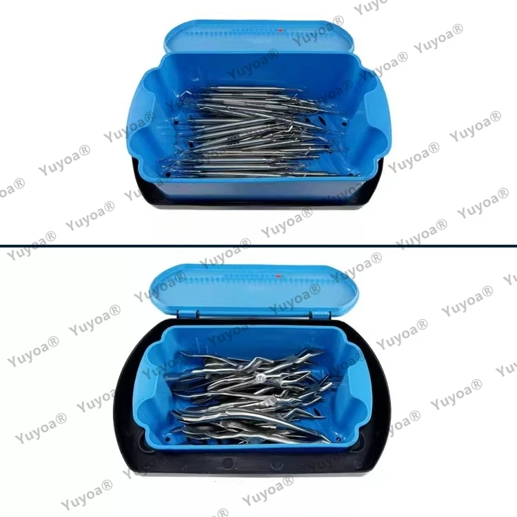 3.8L Large Size Dental Instrument Soaking Box Disinfection Soak Case for Dentist Surgical Tools Cleaning