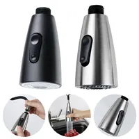 5pcs modes sink kitchen basin pull-out faucet sprayer nozzle shower head bubbler water-saving kitchen bathroom faucet aerator